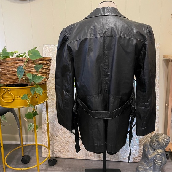 Vintage Avanti 90s 100% Leather Jacket. Size 14 - Picture 2 of 4